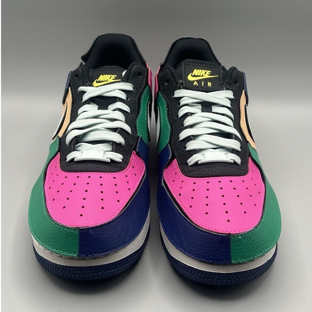 2021 Nike Air Force 1 Multicolor Retro Shoes - Men's Size 8.5 USED - Picture 3 of 9
